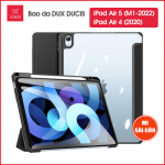 Bao da DUX DUCIS iPad Air 5 (M1-2022)/ Air 4 (2020) 10.9 inch (TOBY SERIES) - Mặt lưng trong, Có Khay Đựng Bút