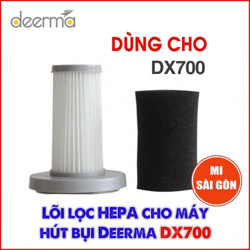 Lõi lọc Hepa thay thế cho máy hút bụi Deerma DX700/DX700S.
