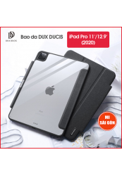 Bao da DUX DUCIS iPad Pro 11/ 12.9 inch (2020) - Mặt lưng trong, CÓ KHAY BÚT (AIR SERIES)