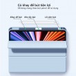 Bao da XUNDD iPad Pro 11 inch (M1-2021/ 2020) (BEETLE LEATHER SERIES) - Chống sốc, Có ngăn đựng bút - Xanh Mint