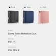 Bao da DUX DUCIS iPad Mini 6 / Mini 5/4 (DOMO SERIES) - Mặt lưng TPU mềm, Có ngăn đựng bút