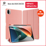 Bao da DUX DUCIS Xiaomi MiPad 5/ 5 Pro (DOMO SERIES) - Mặt lưng TPU mềm, Có ngăn đựng bút